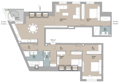 4 Zimmer