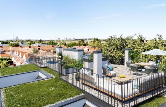 Terrassenblick
